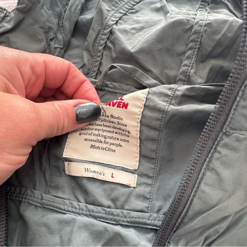 Fjallraven High Coast Wind Jacket Women’s Storm Size Large - Picture 6 of 12